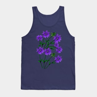 Oenothera tetraptera flowers Tank Top